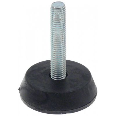 equipment foot thread M10 ø 50mm H 14mm thread L 51mm WS 17 Qty 1 pcs