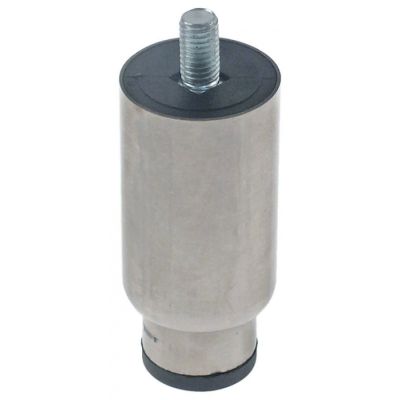 equipment foot size 1 1/2" thread M10 thread L 15 mm H 80-110mm SS tube ø 40 mm