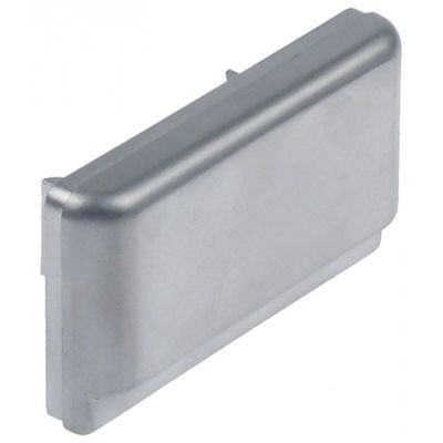 bezel L 57,5mm W 31,6mm plastic silver Qty 1 pcs