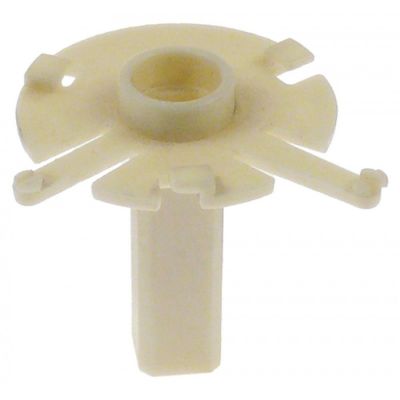 stirrer shaft H 37mm ø 35mm white shaft square suitable for ACP Qty 1 pcs
