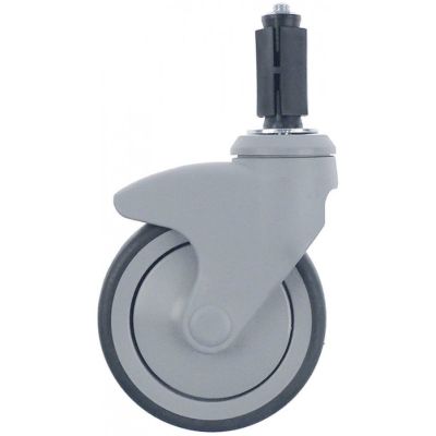 swivel castor ø 125 mm bolt hole bolt hole ø 13mm housing polypropylene capacity 100 kg