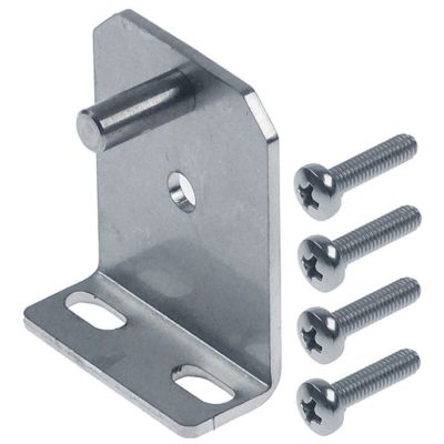 door hinge mounting pos. upper fridge L 45mm W 35mm bolt 14,5mm bolt ø 6mm