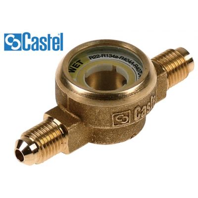 Vizor freon CASTEL tip 3910/22, filet 7/16" UNF (1/4" SAE), L 71,5 mm - 750060