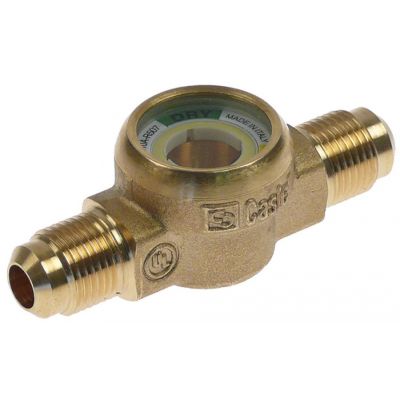 sight glass type 3710/33 with indicator connection 5/8" UNF (3/8" SAE) external thread