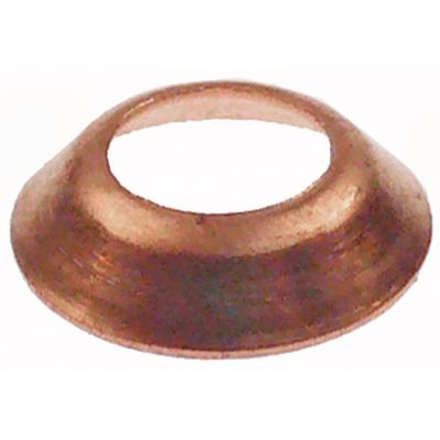 gasket CASTEL truncated conical connection 1/4" SAE copper Qty 20 pieces
