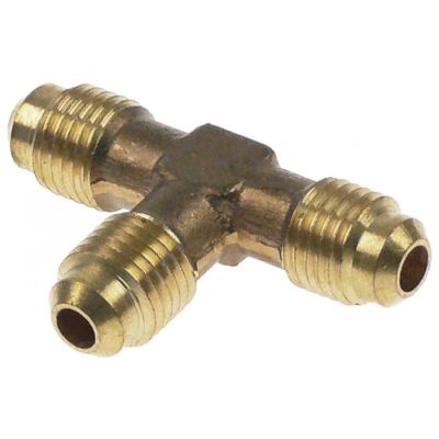 T-fitting CASTEL 7310/2 connection 1/4" SAE Int. Code T2-4