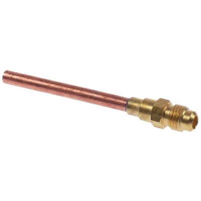 connection for Schrader valve CASTEL 8350/X03 thread 1/4" SAE connection hose  ø 6mm L 90mm