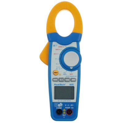 clamp ampere meter PEAK TECH type 1615 display range Auto-Range 0,1mV-600V 0,1mV-600V