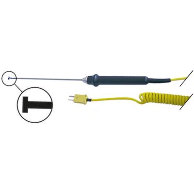 surface probe with spiral cable -50 up to +1000°C K tolerance 1,5°C, from 400°C% type 101
