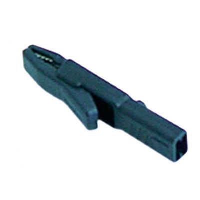 alligator clip black ø 4mm