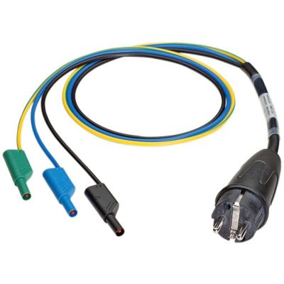 measuring adapter for model BENNING ST720 monophase/16A SCHUKO-ø4mm for appliance tester