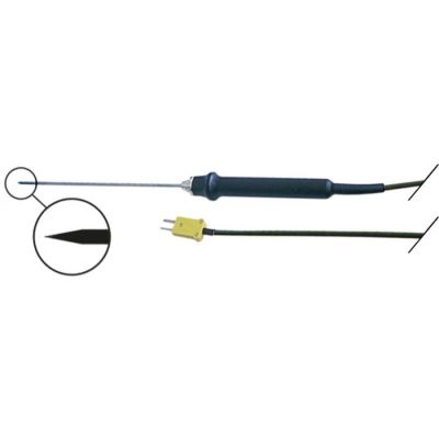 core temperature probe with cable -50 up to +550°C K tolerance 1,5°C, from 400°C% type GES500