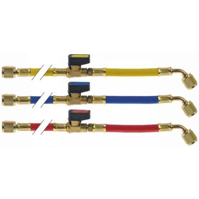 hose set 3-piece L 1500 mm R22/R134a/R404a/R407c/R502/R410a blue/yellow/red