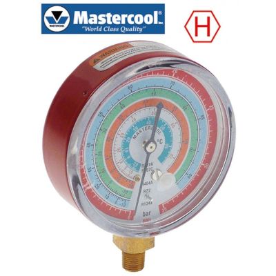 manometer model  ø 80mm class 1.6 R22/R134a/R404a/R407c/R507a connection 1/4" SAE