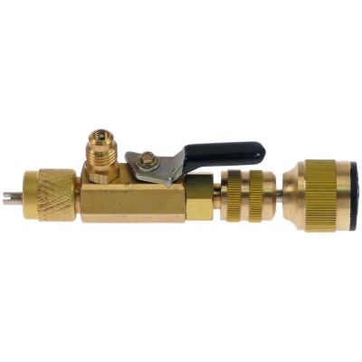 with shut-off valve connection 1/4" SAE
