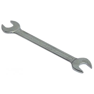 double open end wrench size 16/17mm chrome-vanadium steel, chrome-plated