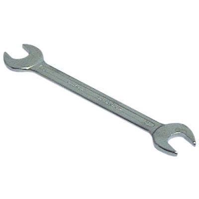 double open end wrench size 17/19mm chrome-vanadium steel, chrome-plated
