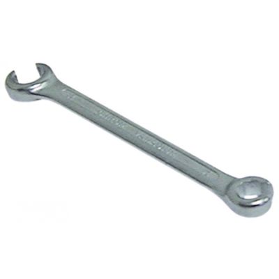 double ring wrench open size 13/15mm chrome-vanadium steel, chrome-plated