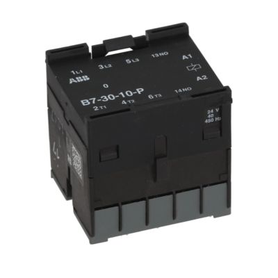 Contactor ABB B7-30-10-P, bobina 24 V, motor (AC3 / 400 V) 12 A / 5,5 kW - 380097