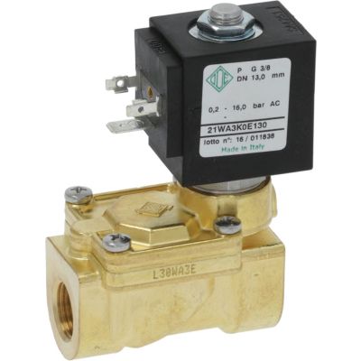 Electrovalva abur normal inchisa 3/8", 230VAC - 370046, LF3120365