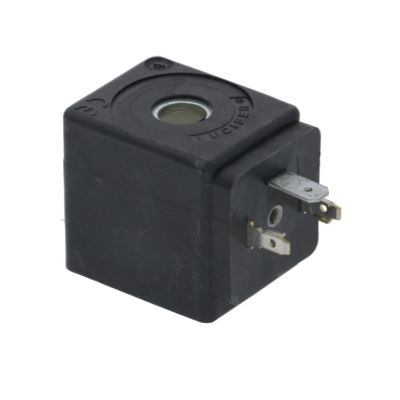 Bobina electrovalva LUCIFER, 24 V CA, 9 VA, tip DZ06P0,483510P0, H 37 mm, L 43 x 32 mm, dimensiune montare ø 15 mm - 371032